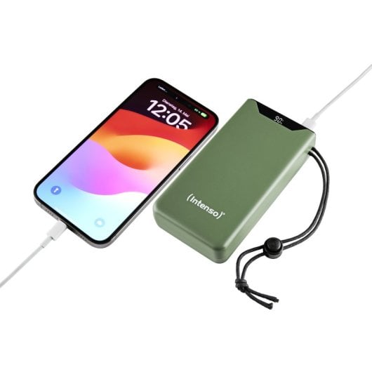 Intenso F20000 Powerbank Batería Portátil 20000mAh Verde