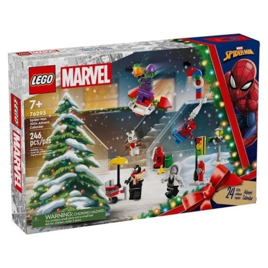 LEGO Marvel Calendrier de l'Avent Spider-Man 76293 246 pièces