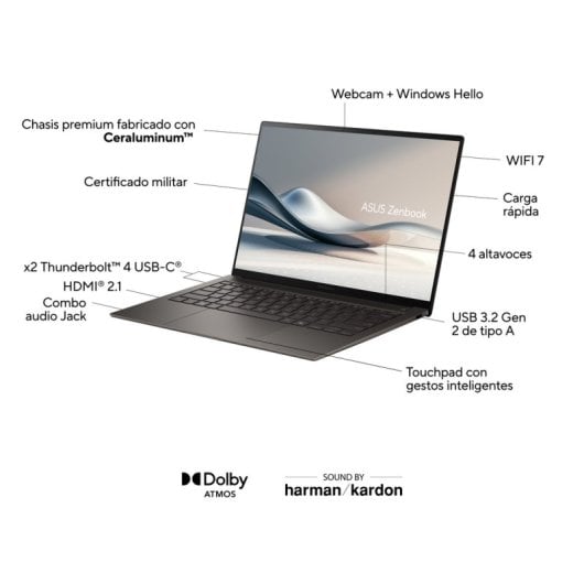 Asus UX5406SA-PZ334W U7-258V 32GB 1TB W11H 14