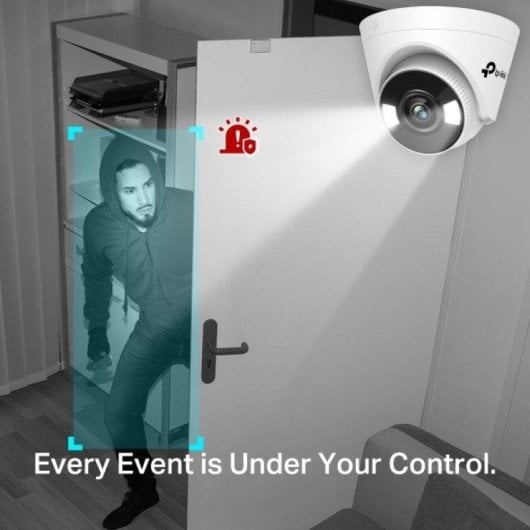 Caméra de surveillance TP-Link VIGI C440 4MP Vision Nocturne Extérieure Détection IA Audio Bidirectionnel