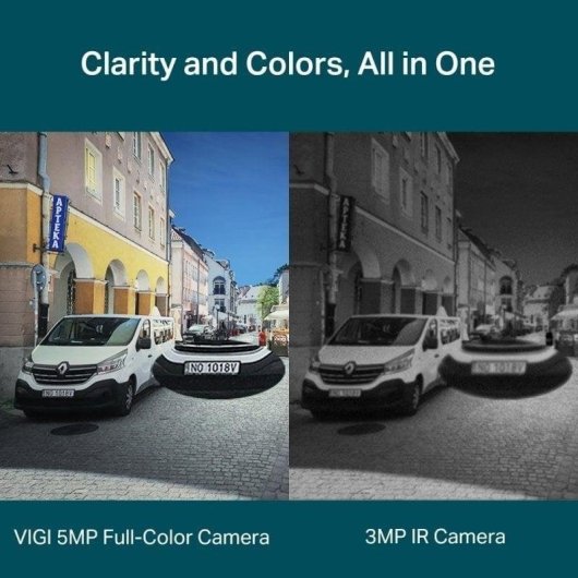 Überwachungskamera TP-Link VIGI C250 5MP Nachtsicht Innen und Außen KI-Erkennung