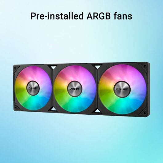 ASUS Prime LC 360 ARGB Custodia per computer Sistema di raffreddamento a liquido all-in-one 12 cm Nero
