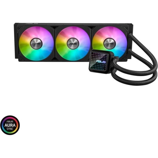 ASUS Prime LC 360 ARGB Custodia per computer Sistema di raffreddamento a liquido all-in-one 12 cm Nero