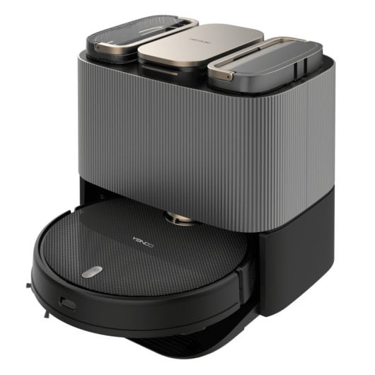 Cecotec Conga 13090 Spin Revolution Home&Wash Robot Aspirador con Motor de Succión 7000 Pa Base 4 en 1