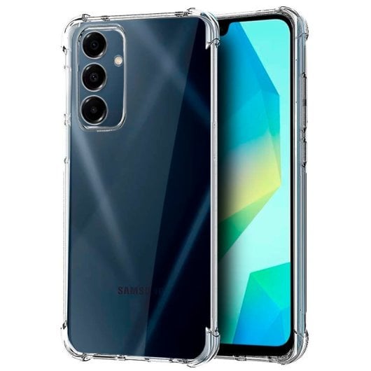 Coole Hülle für Samsung A165 Galaxy A16 / A16 5G AntiShock Transparent