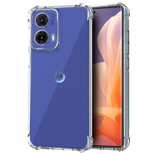 Custodia Cool per Motorola Moto G85 5G AntiShock Trasparente