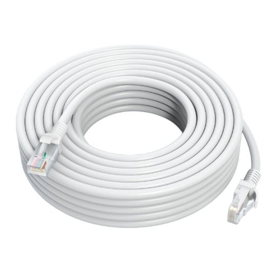 Cool Cabo Rede Internet Universal CAT6 RJ45 15m Branco