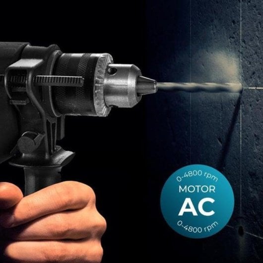Perceuse à percussion Cecotec CecoRaptor Impact Drill 850W 13mm poignée auxiliaire