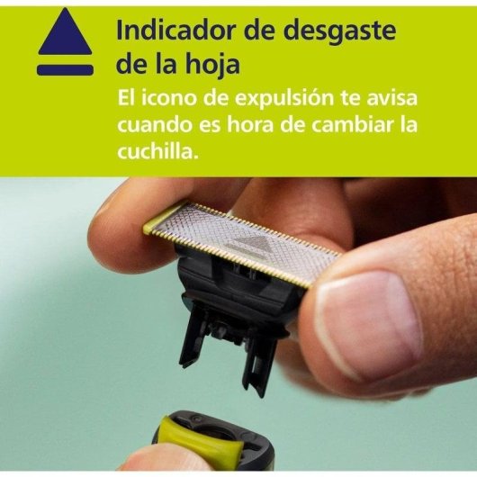 Tondeuse Barbe Visage Philips OneBlade Pro 360 QP6652/61 Sans Fil 120min Sec et Mouillé 20 Réglages Lame 360°