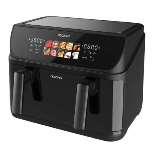 Friteuse sans Huile Cecotec Cecofry&Grill Duoheat 10000 10L 2800W Double Résistance