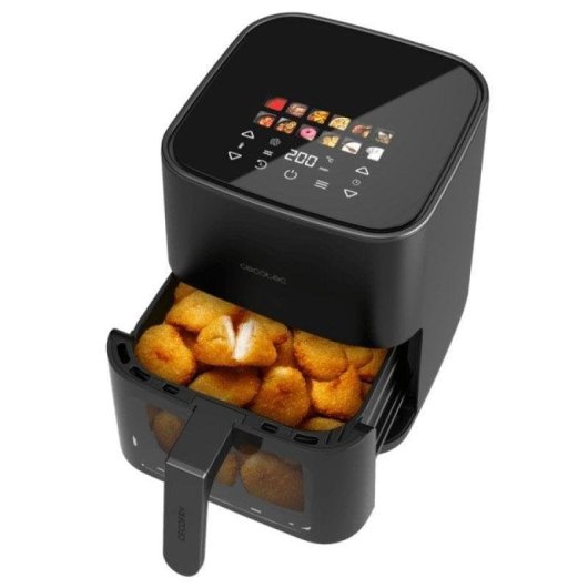 Friteuse sans Huile Cecotec Cecofry&Grill Duoheat 4000 4L 1900W Double Résistance Écran Tactile