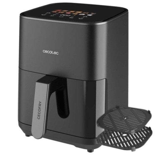Friteuse sans Huile Cecotec Cecofry&Grill Duoheat 4000 4L 1900W Double Résistance Écran Tactile