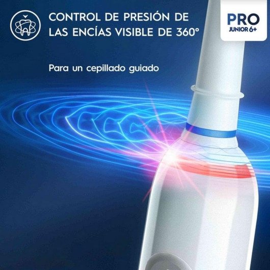 Escova de Dentes Elétrica Criança Oral-B Pro 3 Junior Star Wars 3 Modos 2 Cabeças Temporizador Sensor de Pressão