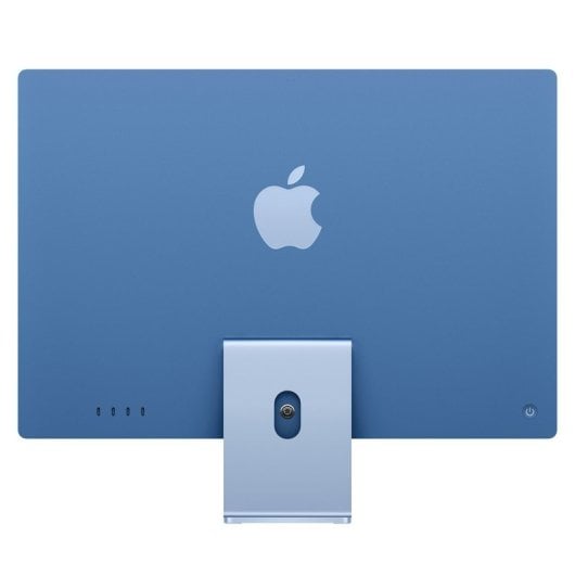 iMac da 24 pollici con display Retina 4,5K: chip Apple M4 con CPU a 10 core e GPU a 10 core, SSD da 16 GB, 512 GB - Blu
