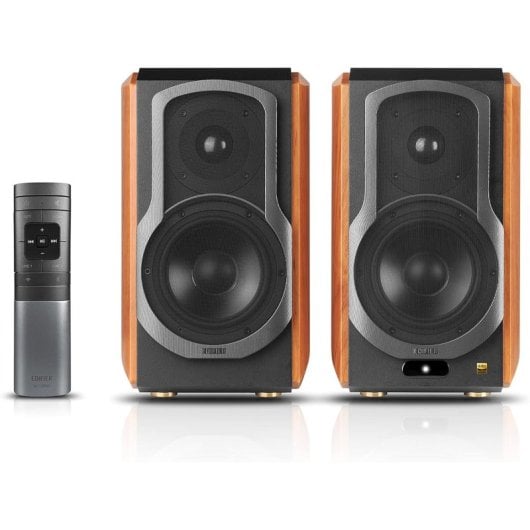 Edifier S1000W Altavoces Activos con WiFi/Bluetooth Marrones