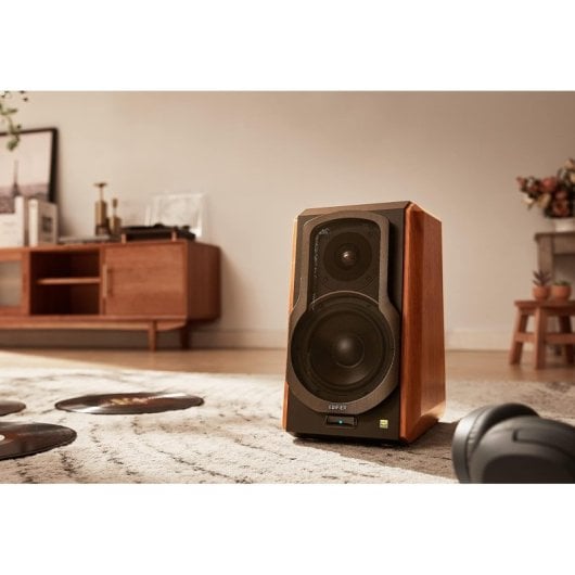 Edifier S1000W Altavoces Activos con WiFi/Bluetooth Marrones
