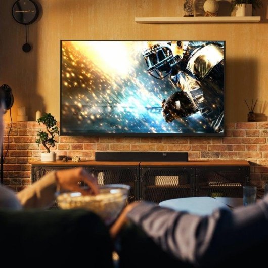 Barra Sound Klipsch Flexus Core 100 2.1 100W Bluetooth HDMI ARC Dolby Atmos Nera