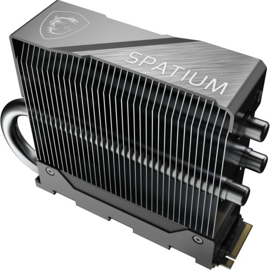 SSD MSI SPATIUM M570 PRO FROZR 2 To 12 400 Mo/s NVMe PCIe 5.0 M.2 Gen5 3D NAND avec dissipateur thermique
