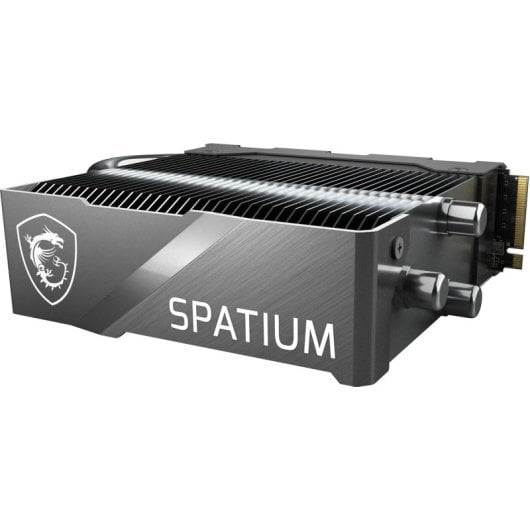 SSD MSI SPATIUM M570 PRO FROZR 2 To 12 400 Mo/s NVMe PCIe 5.0 M.2 Gen5 3D NAND avec dissipateur thermique