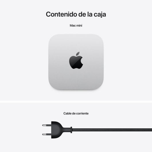 Apple Mac mini Apple M M4 Pro 24 GB 512 GB SSD macOS Sequoia Mini PC Mini-PC Silber