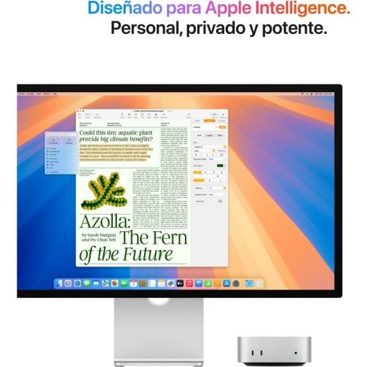 Apple Mac mini Apple M M4 16 Go 256 Go SSD macOS Sequoia Mini PC Argent