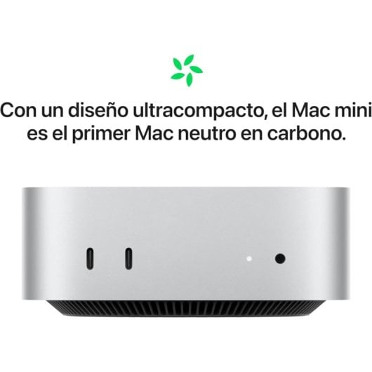 Apple Mac mini Apple M M4 16 Go 256 Go SSD macOS Sequoia Mini PC Argent