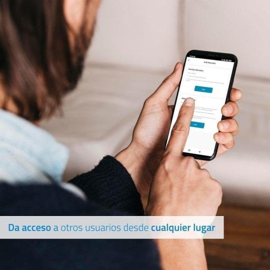 Serratura Intelligente Nivian NV-SMARTLOCK WiFi e Bluetooth Apertura con App Compatibile con Alexa e Google Home