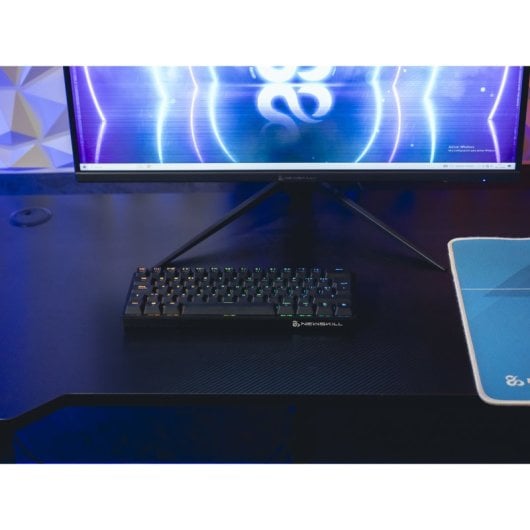 Newskill Pyros V2 Teclado Gaming Mecânico Sem Fios 60% Hotswap Preto