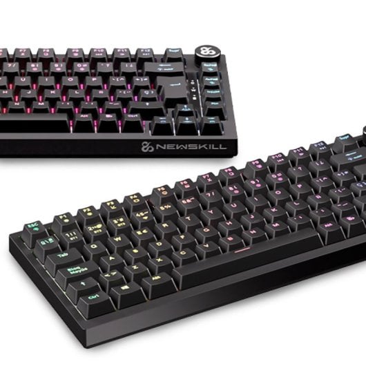 Newskill Pyros PRO Teclado Gaming Inalámbrico Mecánico 75% Hotswap Negro