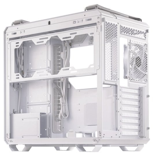 ASUS TUF Gaming GT502 PLUS Midi Tower ATX Doble Cristal Templado USB-C Blanca