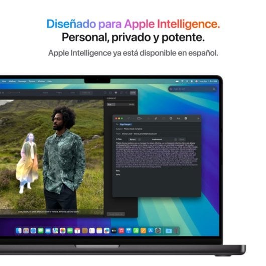 Apple MacBook Pro Apple M M4 Pro Laptop 41,1 cm (16.2") 48 GB 512 GB SSD Wi-Fi 6E (802.11ax) macOS Sequoia Silber