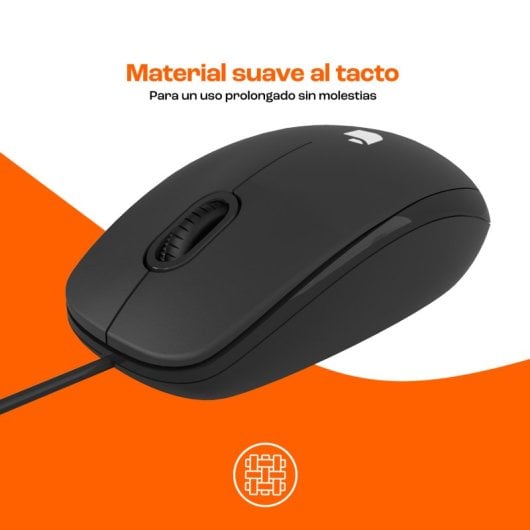 PcCom Essential MK20 Combo Teclado + Ratón con Copilot Negro