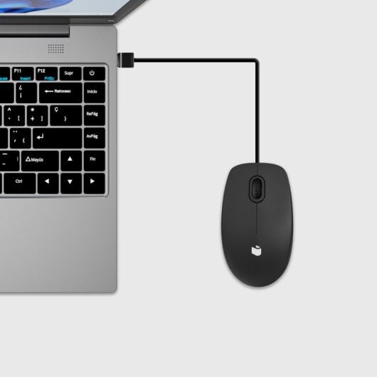 PcCom Essential M20 Rato Ótico 1000DPI Preto