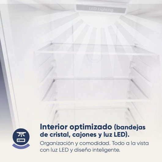 Origial ORICOMBI202NFIN Frigorífico Combi Total No Frost Clase E Inox