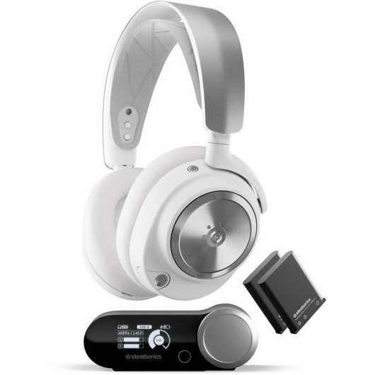 Auriculares SteelSeries Arctis Nova Pro Wireless Bluetooth Gaming met Noise Cancelling Wit