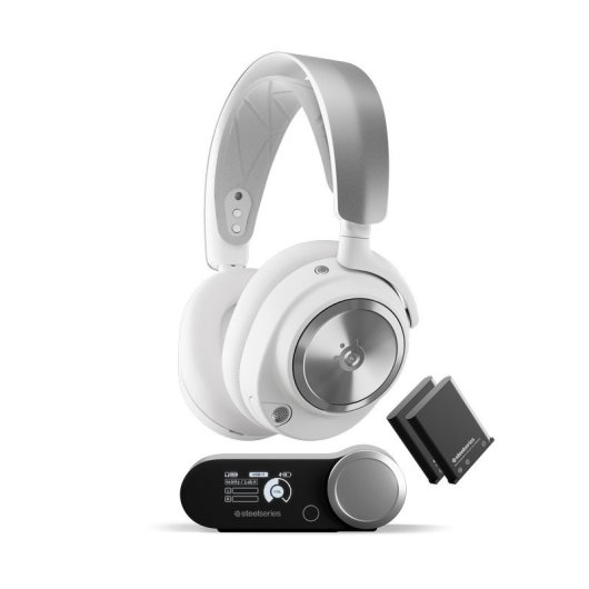 Auriculares SteelSeries Arctis Nova Pro Wireless Bluetooth Gaming met Noise Cancelling Wit