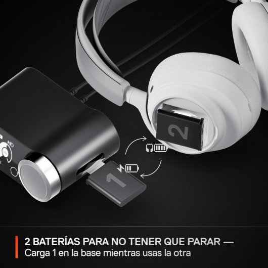 Auriculares SteelSeries Arctis Nova Pro Wireless Bluetooth Gaming met Noise Cancelling Wit