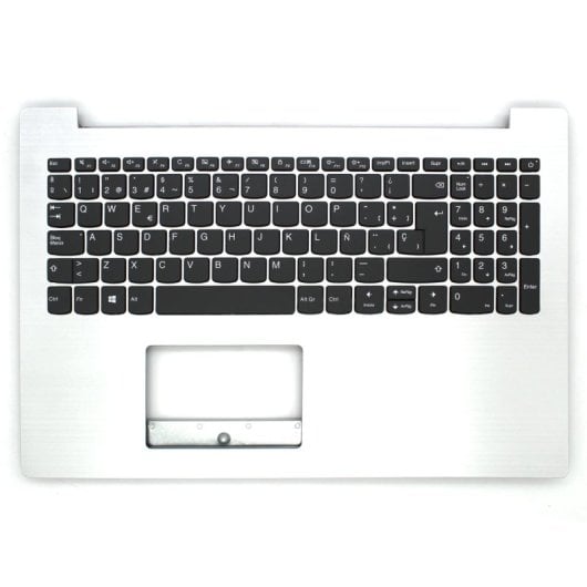 Custodia superiore con tastiera per laptop Lenovo Ideapad 320-15ikb Argento