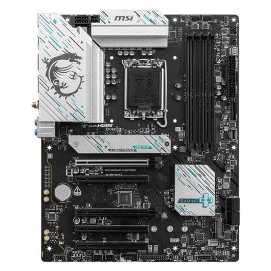 Motherboard MSI B760 GAMING PLUS WIFI Intel B760 LGA1700 DDR4 ATX WiFi 6E 2.5GbE M.2 RAID RGB