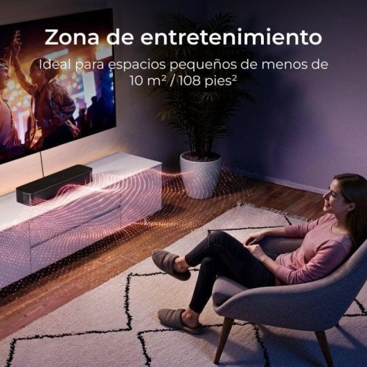 Soundbar Ultimea Poseidon M20 2.1 120W Bluetooth Optisch USB Integrierter Subwoofer