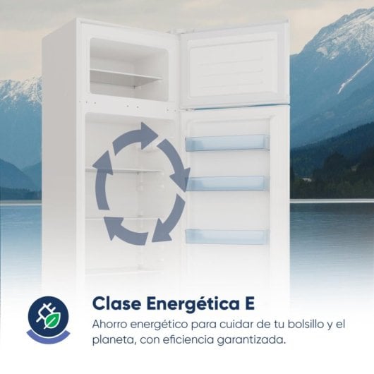 Origial ORIDUAL160NFW Frigorífico Combi Total No Frost 160cm E Blanco