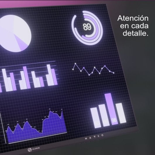 Alurin CoreVision 100IPSLite 24" FHD 100Hz + Combo Teclado e Rato Wireless