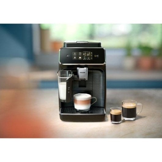 Máquina de café superautomática Philips Serie 2300 EP2334/10 1,8L 15 Bares com moinho e depósito de leite