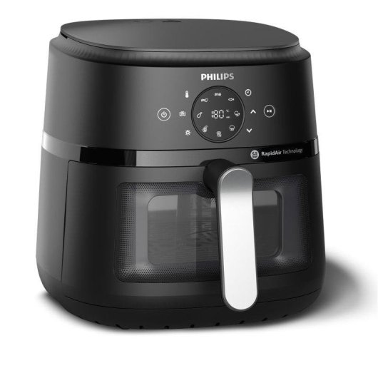 Airfryer Philips NA231/00 Série 2000 Fenêtre 6.2L 1700W Noire