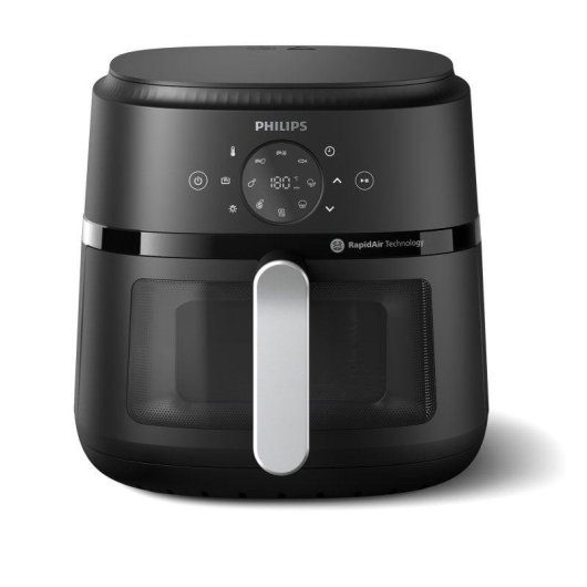 Airfryer Philips NA231/00 Série 2000 Fenêtre 6.2L 1700W Noire