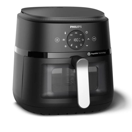 Airfryer Philips NA231/00 Série 2000 Fenêtre 6.2L 1700W Noire