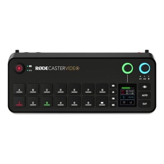 Rode Rodecaster Video Consola Tudo-em-Um para Produção de Áudio e Vídeo