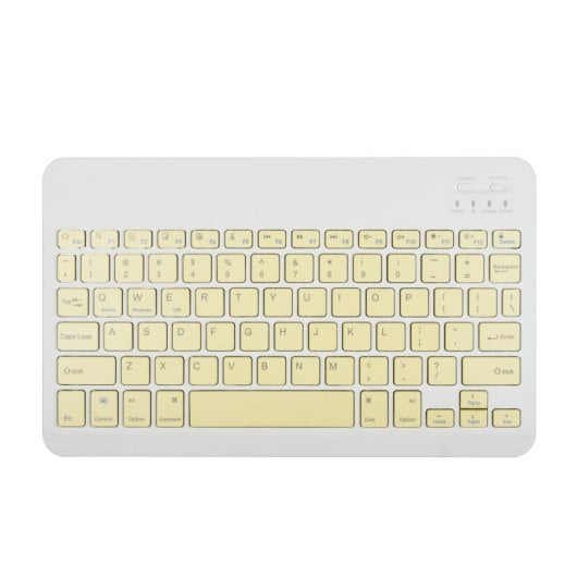 Royal Bailey Ps97 Funda Con Bluetooth Teclado Para 2018&2017ipad Pro9.7/air2/air Amarillo