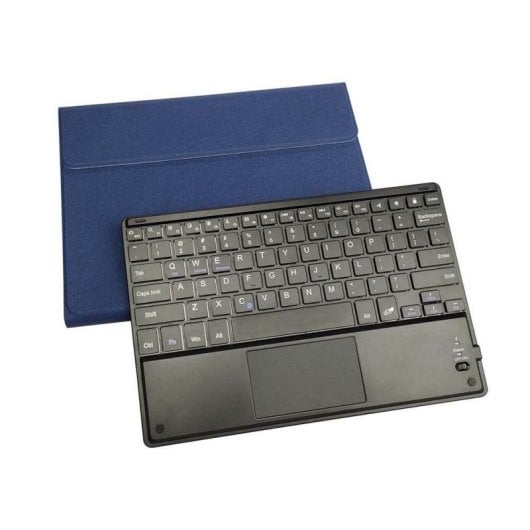 Custodia Royal Bailey Rk102c con tastiera Bluetooth per iPad 10.2 / iPad Air 10.5 / Pro10.5 2019 Blu