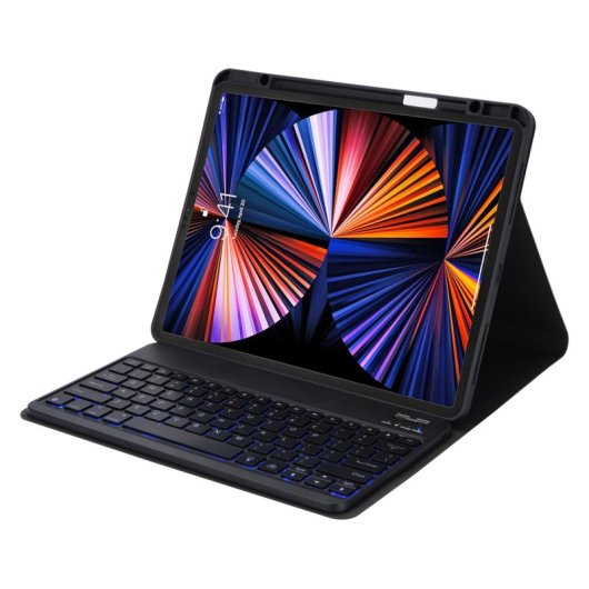 Housse tablette Royal Bailey HK132D clavier Bluetooth iPad Pro 12.9 noir